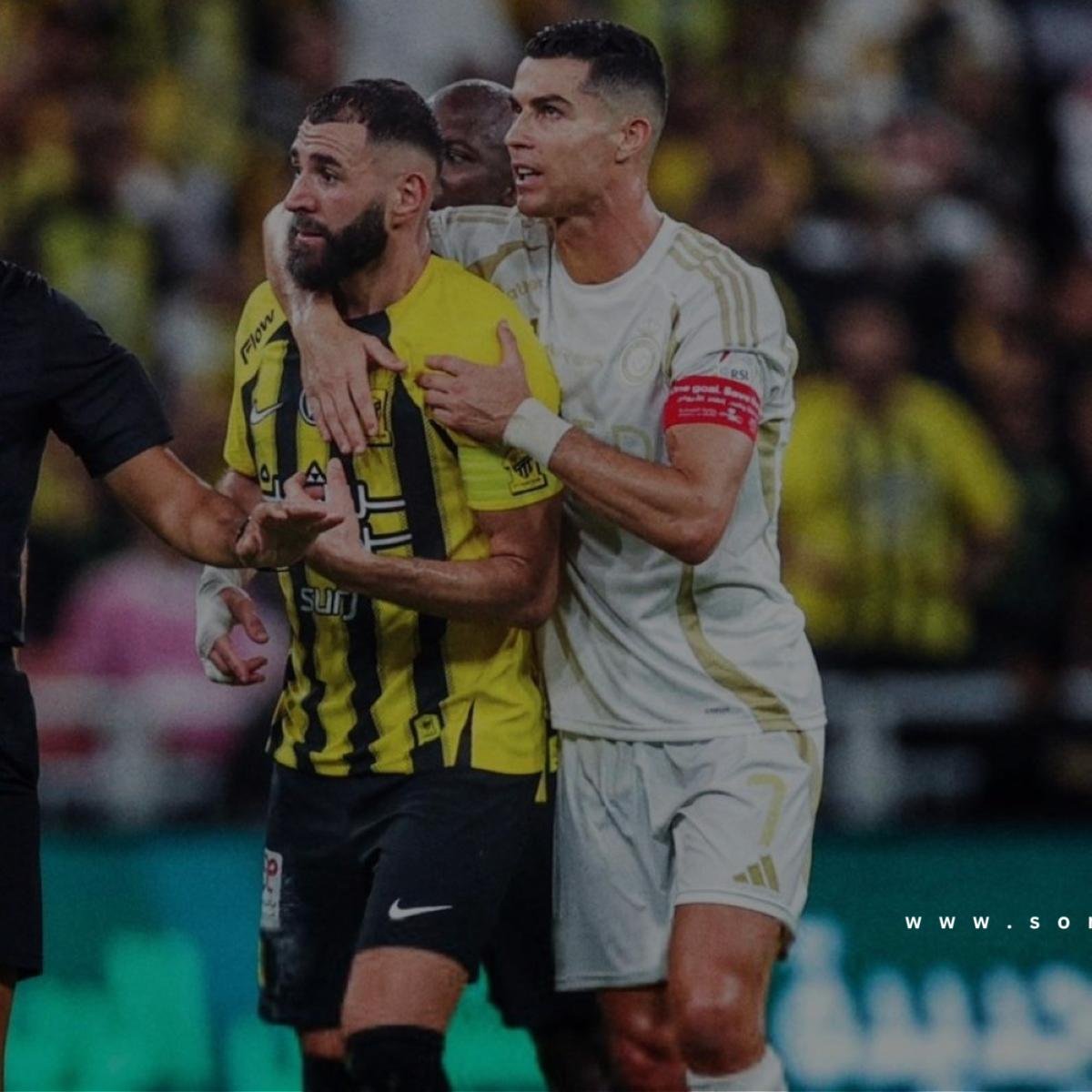 بنزيما يتفوق على رونالدو