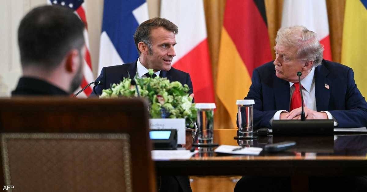 ماكرون يقترح اجتماعاً رباعياً حول أوكرانيا بمشاركة أوروبا