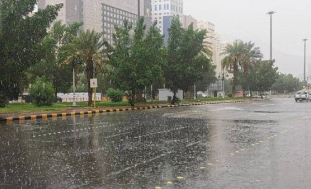 «الأرصاد»: أمطار رعدية غزيرة تؤدي إلى جريان السيول على جازان وعسير والباحة