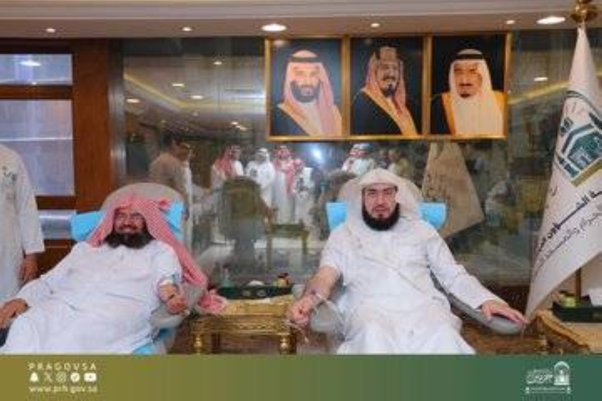 رئاسة الشؤون الدينية تدشّن مبادرة التبرّع بالدم