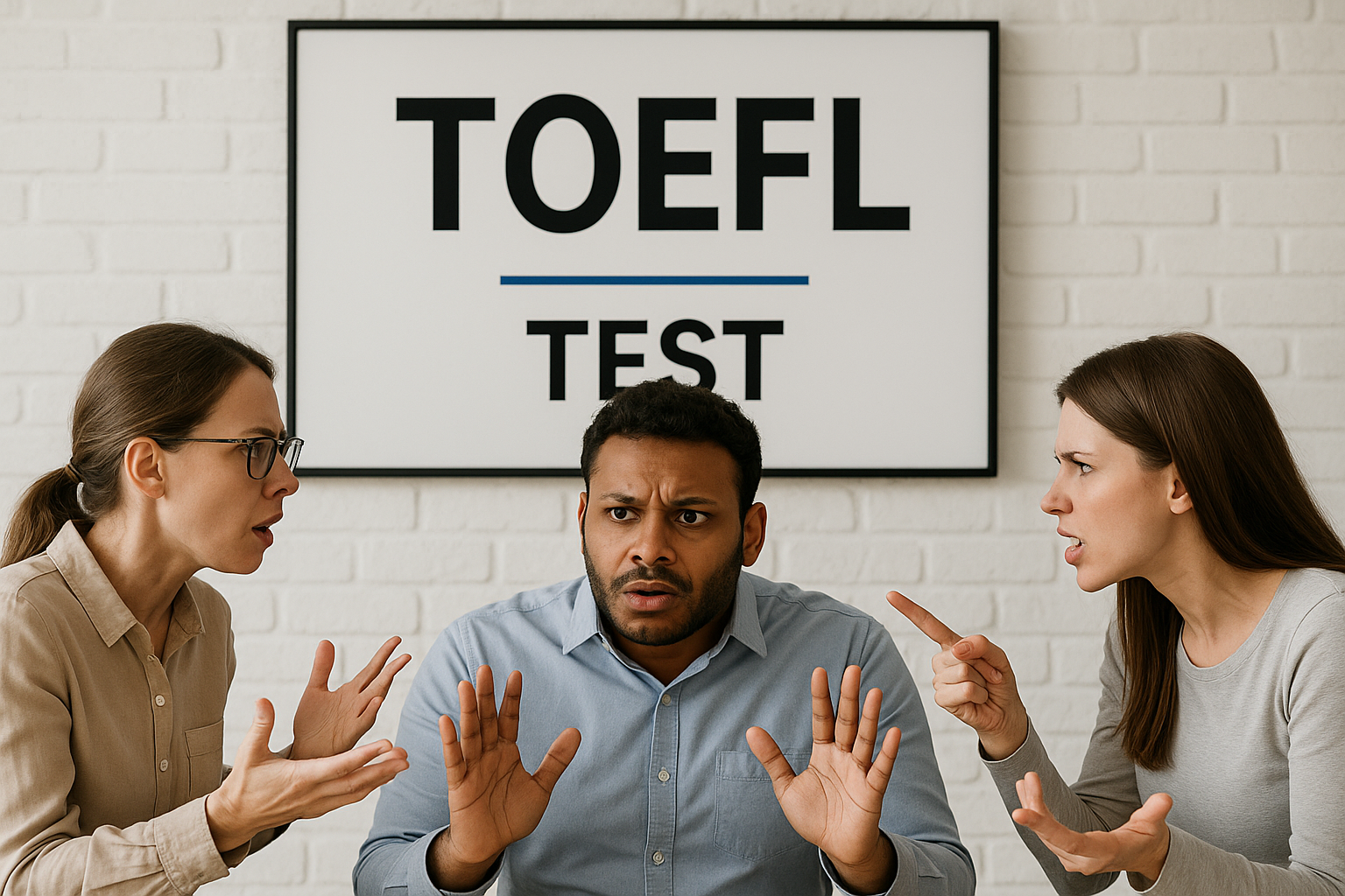 جدل اختبار TOEFL. SomayaNews Images