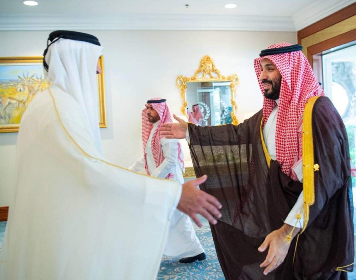 ولي العهد يصل الدوحة لترؤس وفد السعودية في القمة العربية الإسلامية الطارئة