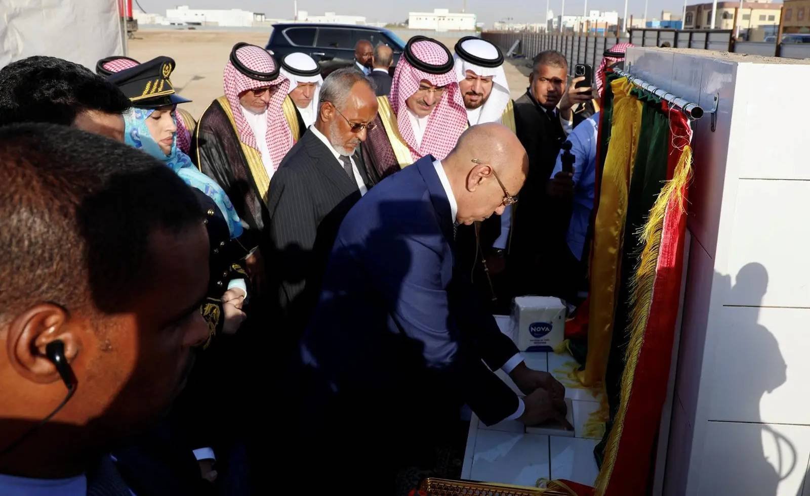 الصندوق السعودي للتنمية يضع حجر الأساس لمستشفى الملك سلمان في موريتانيا
