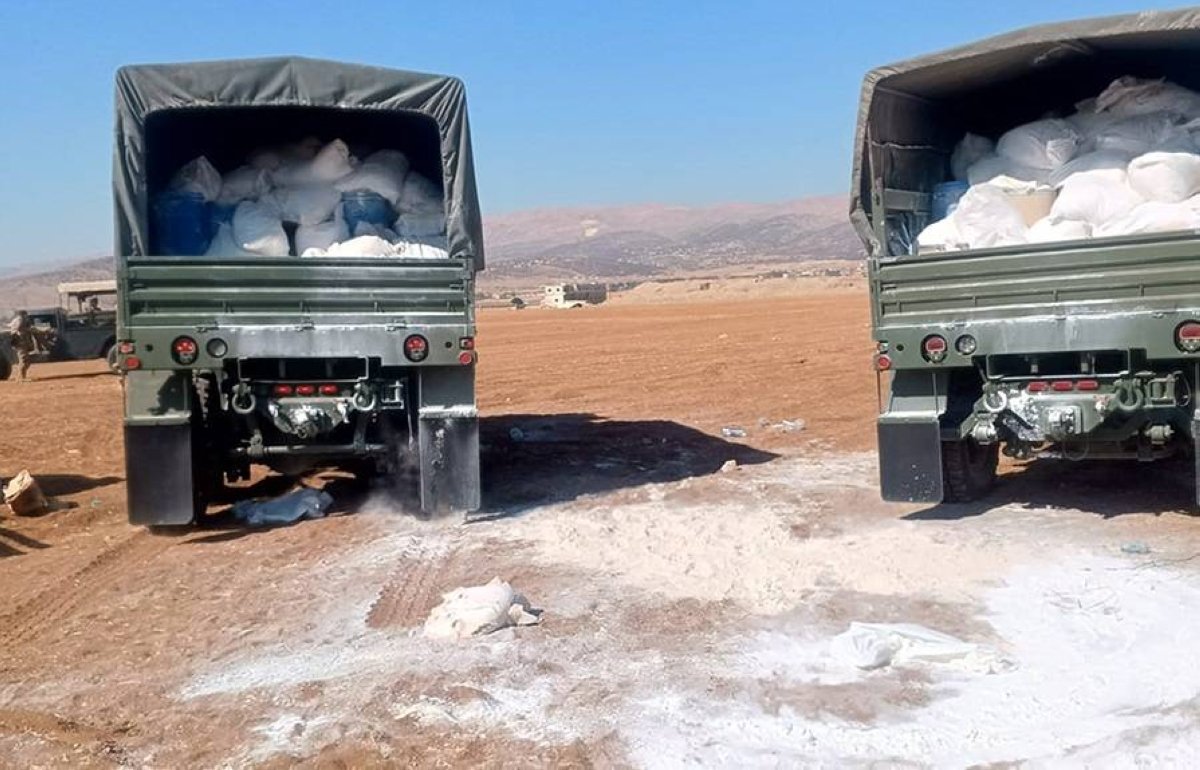 مصادرة ضخمة في لبنان: الجيش يضبط 64 مليون حبة كبتاغون