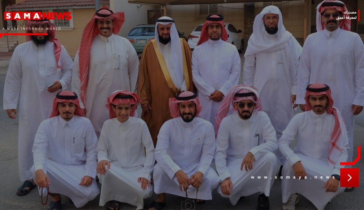 ابن هداف يحتفل بعقد قران عبدالله