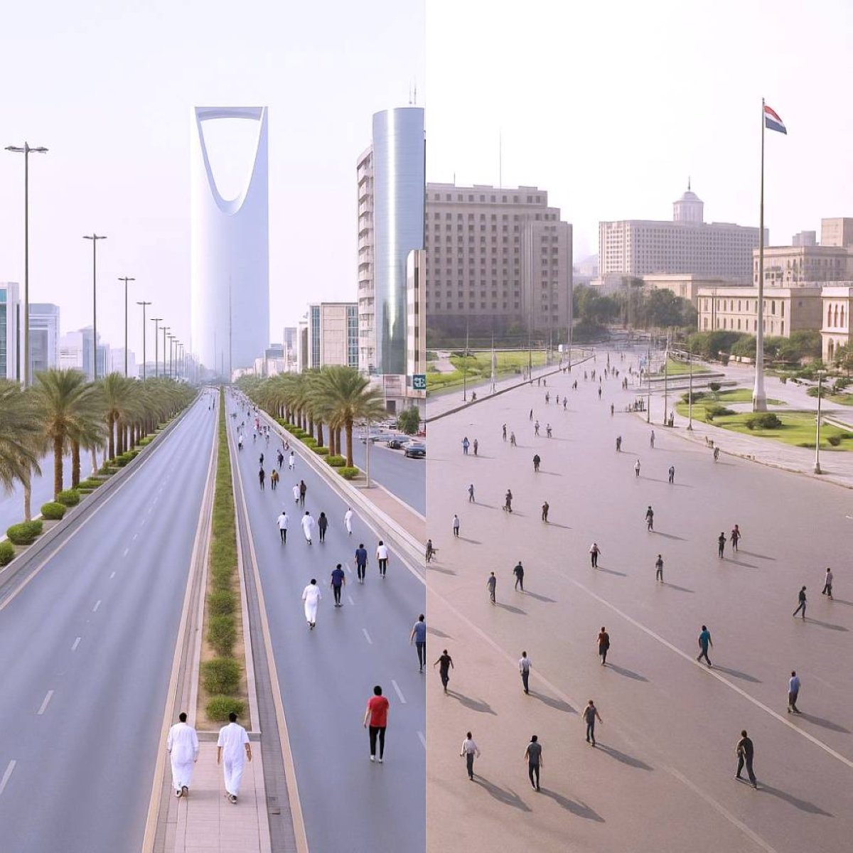 كيف تبدو شوارع الرياض والقاهرة ومدن عربية أخرى بلا سيارات؟