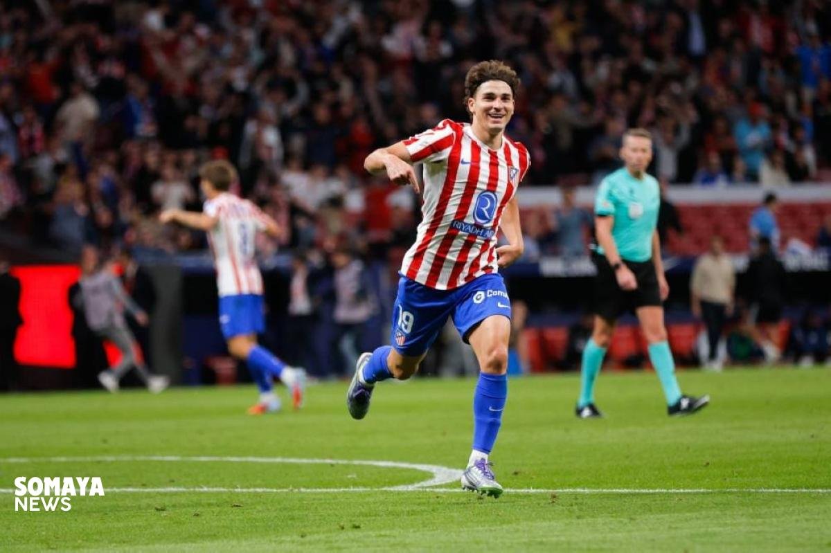 قبل «الديربي».. «هاتريك» ألفاريز يُنقذ أتلتيكو مدريد أمام فاليكانو