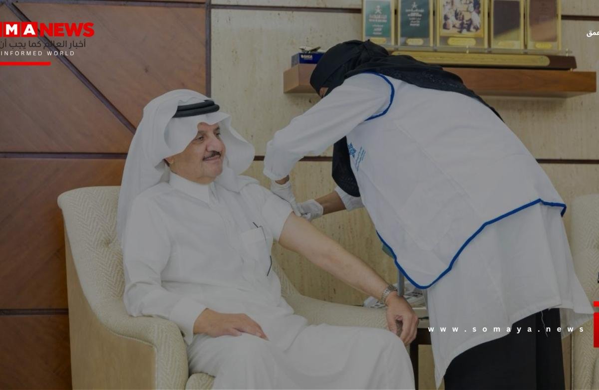 أمير المنطقة الشرقية يدشّن حملة التطعيم ضدّ الأنفلونزا الموسمية