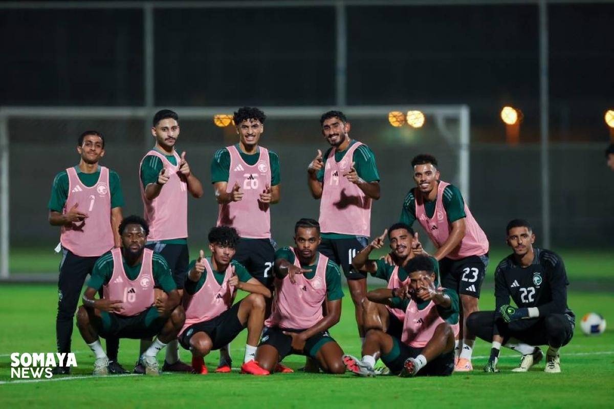 الأخضر تحت 23 يفتتح معسكر الأحساء استعداداً لكأس آسيا