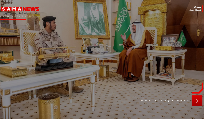 أمير القصيم يستقبل القويز بمناسبة انتهاء فترة عمله قائداً لقوة الطوارئ الخاصة بالمنطقة