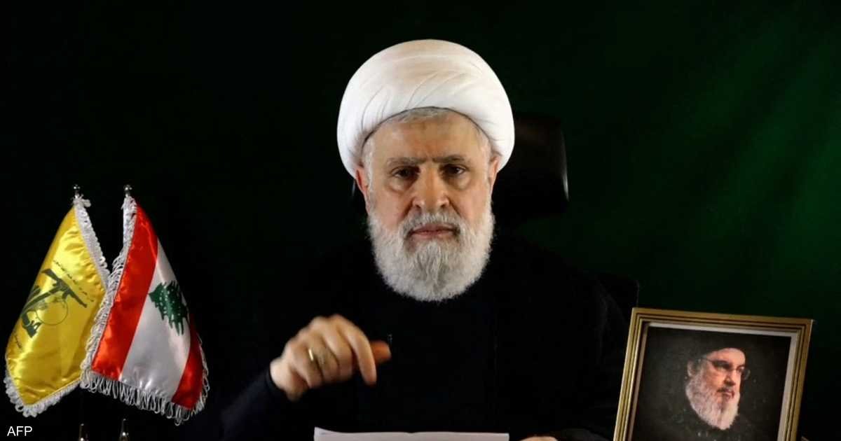 نعيم قاسم: احتمال وجود عناصر مخترَقة داخل حزب الله