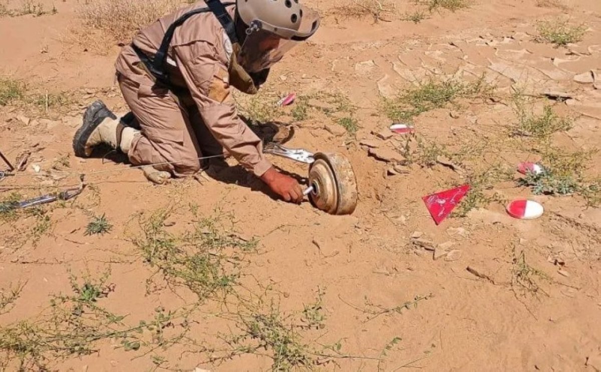 مشروع «مسام» يعلن نزع 1,105 ألغام من الأراضي اليمنية خلال أسبوع