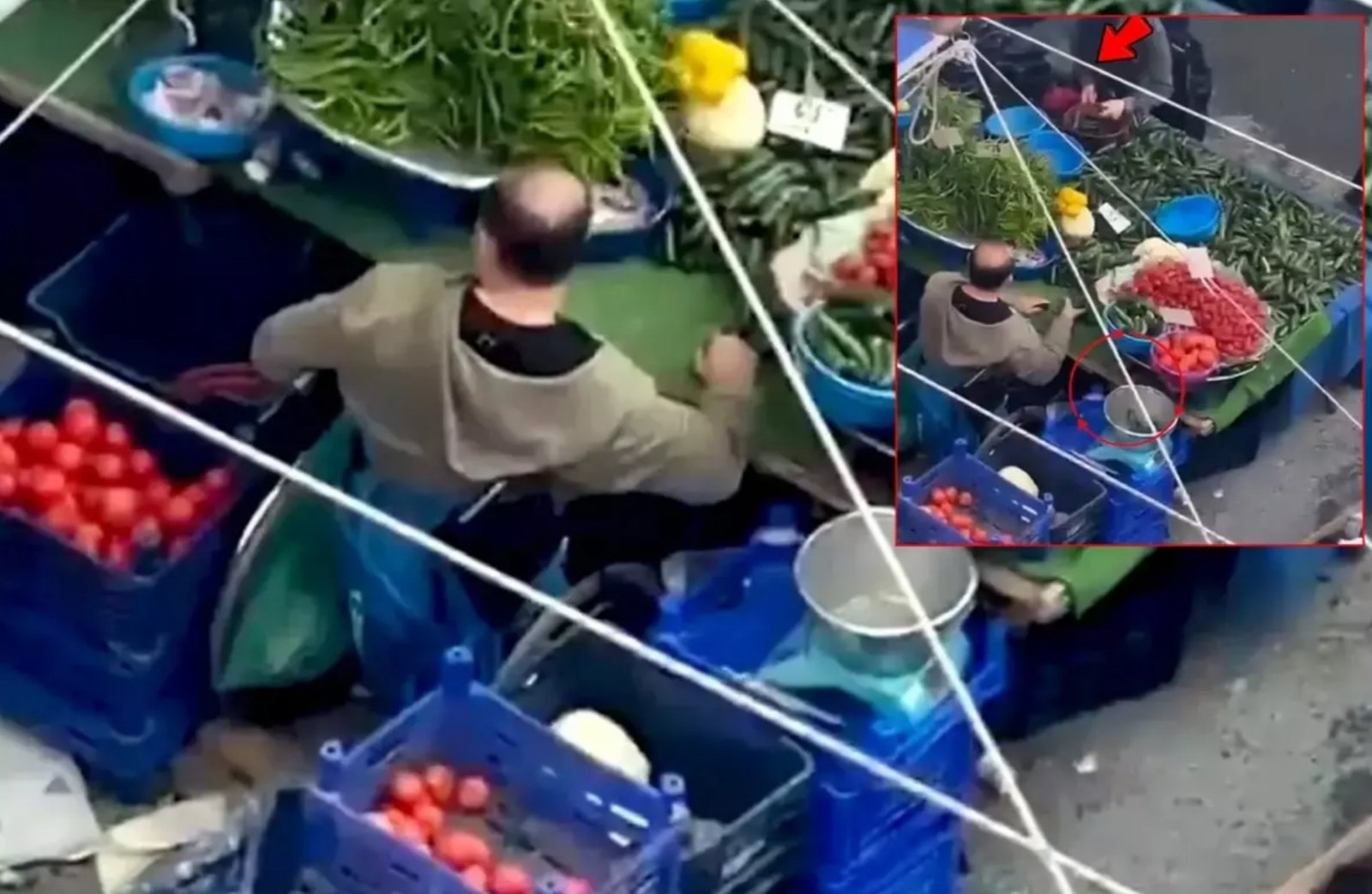 فضيحة في سوق تركية.. فيديو خدعة الخيار يثير ضجة على وسائل التواصل والسلطات تتحرك عاجلاً!