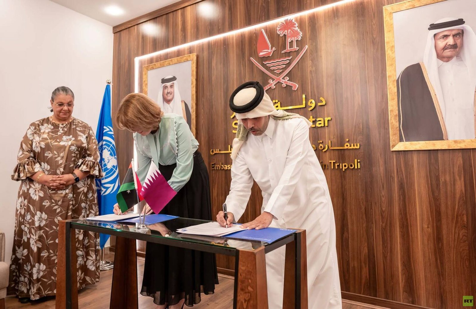قطر تموّل مشروع الحوار السياسي في ليبيا وحكومة حماد توقف التعامل مع البعثة الأممية