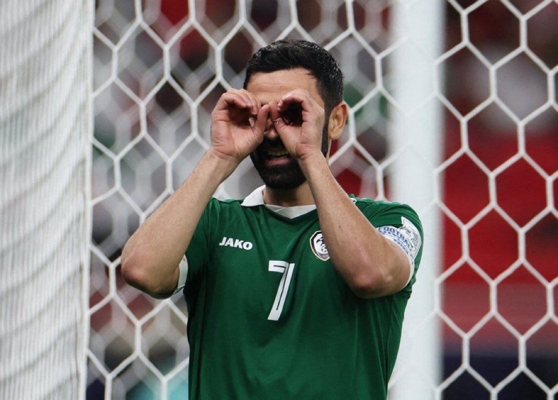 نجم سوريا يوضح سبب احتفاله المثير للجدل بعد هدفه في كأس العرب