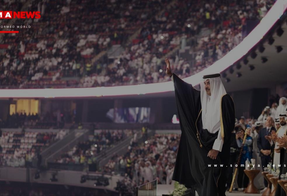 أول تعليق من أمير قطر بعد هزيمة منتخب بلاده أمام فلسطين في كأس العرب