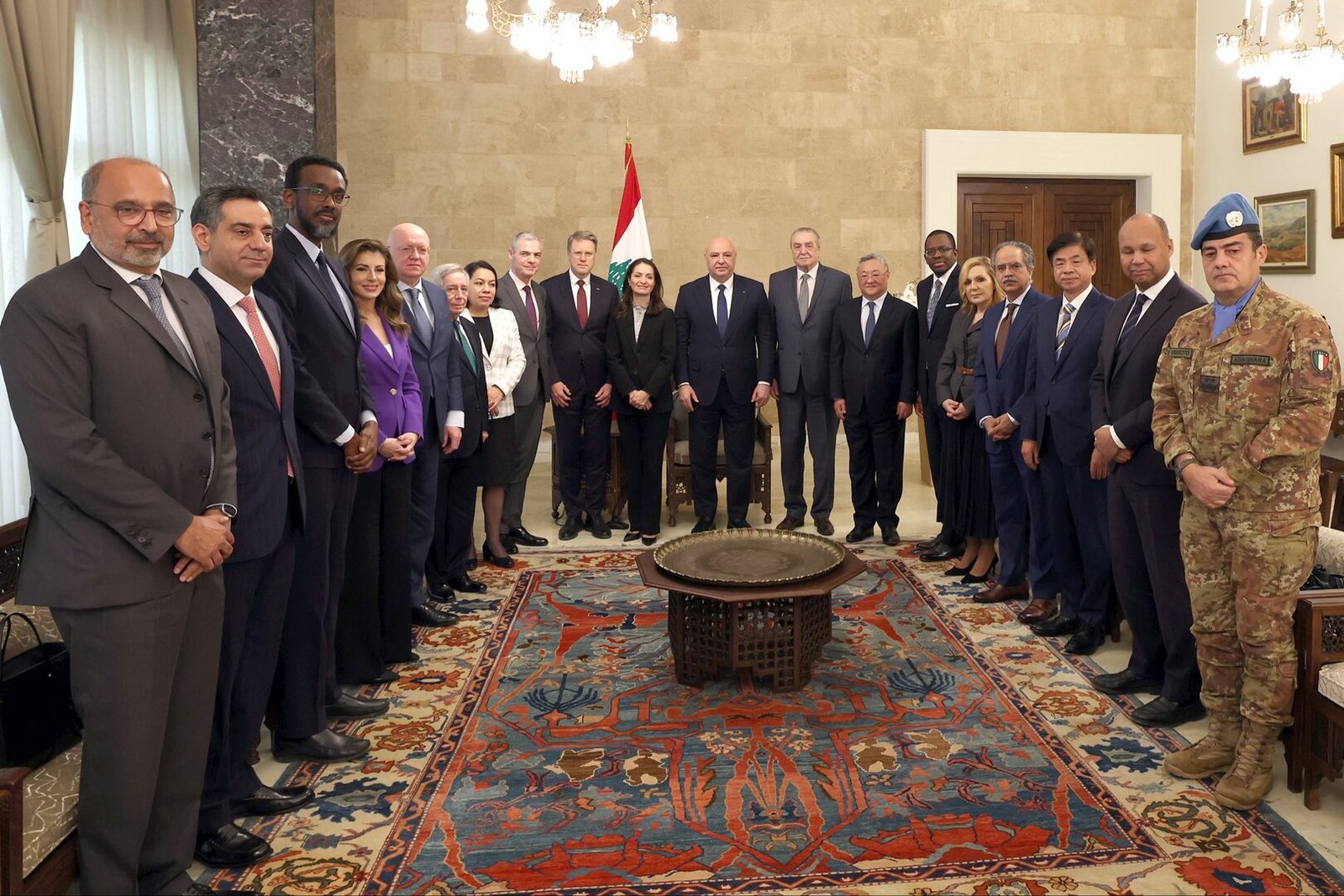 عون يدعو مجلس الأمن للضغط على إسرائيل من أجل الالتزام بوقف إطلاق النار