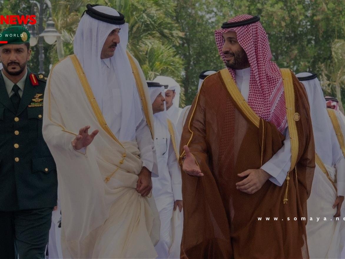 أمير قطر في الرياض لرئاسة اجتماع مجلس التنسيق الثامن مع السعودية (صور+ فيديو)