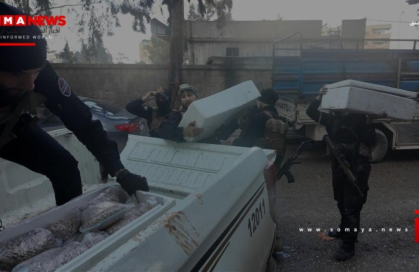 سوريا.. ضبط أكثر من مليون حبة