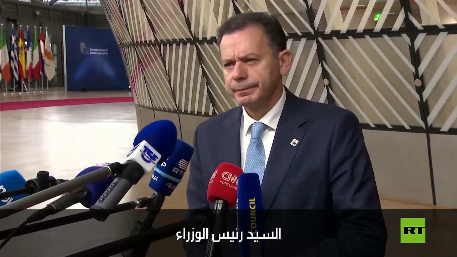 شاهد.. انقطاع البث المباشر بعد سؤال محرج لرئيس الوزراء البرتغالي عن القادة الأوروبيين الضعفاء