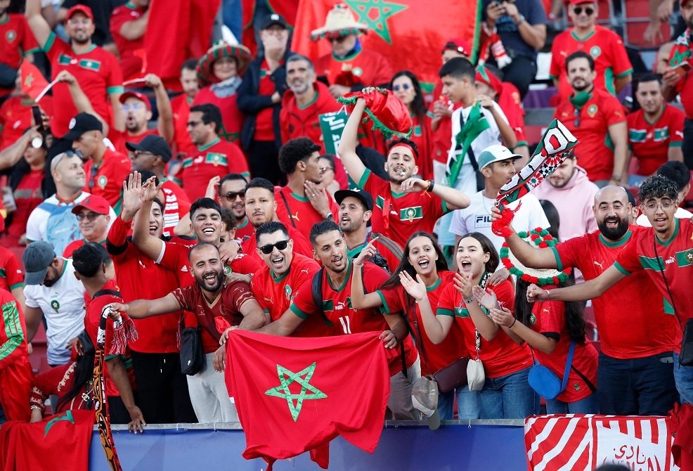 شاهد.. احتفالات جماهير المغرب بعد الفوز بكأس العرب 2025