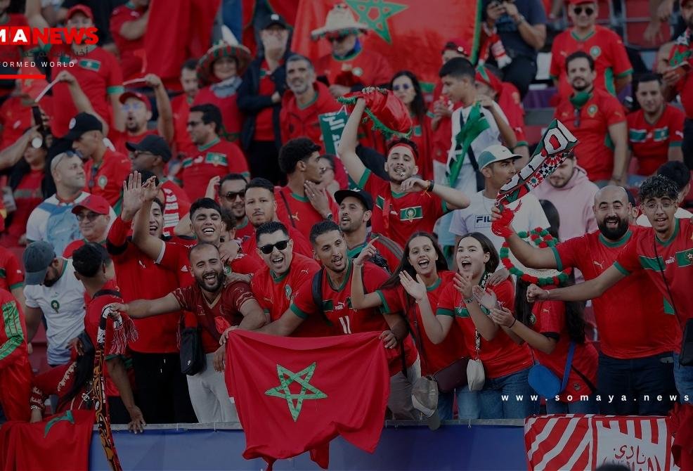 شاهد.. أفراح جماهير المغرب بالفوز بكأس العرب 2025