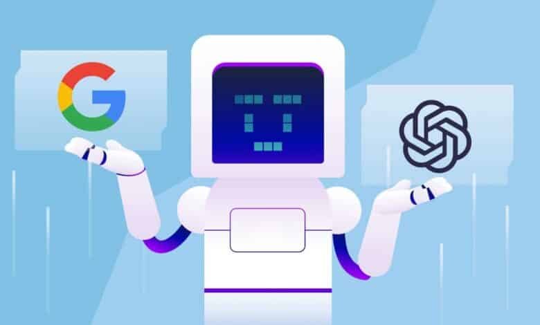تراجع الحصة السوقية لـChatGPT مع صعود Gemini بنهاية 2025