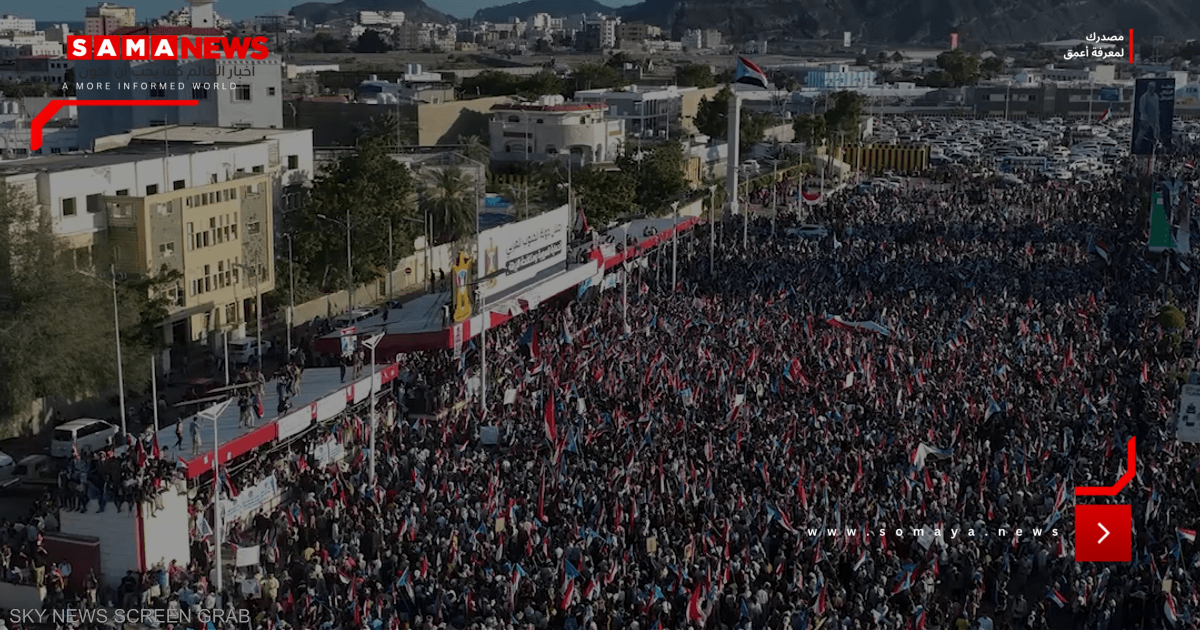 تظاهرات حاشدة في عدن دعما للمجلس الانتقالي