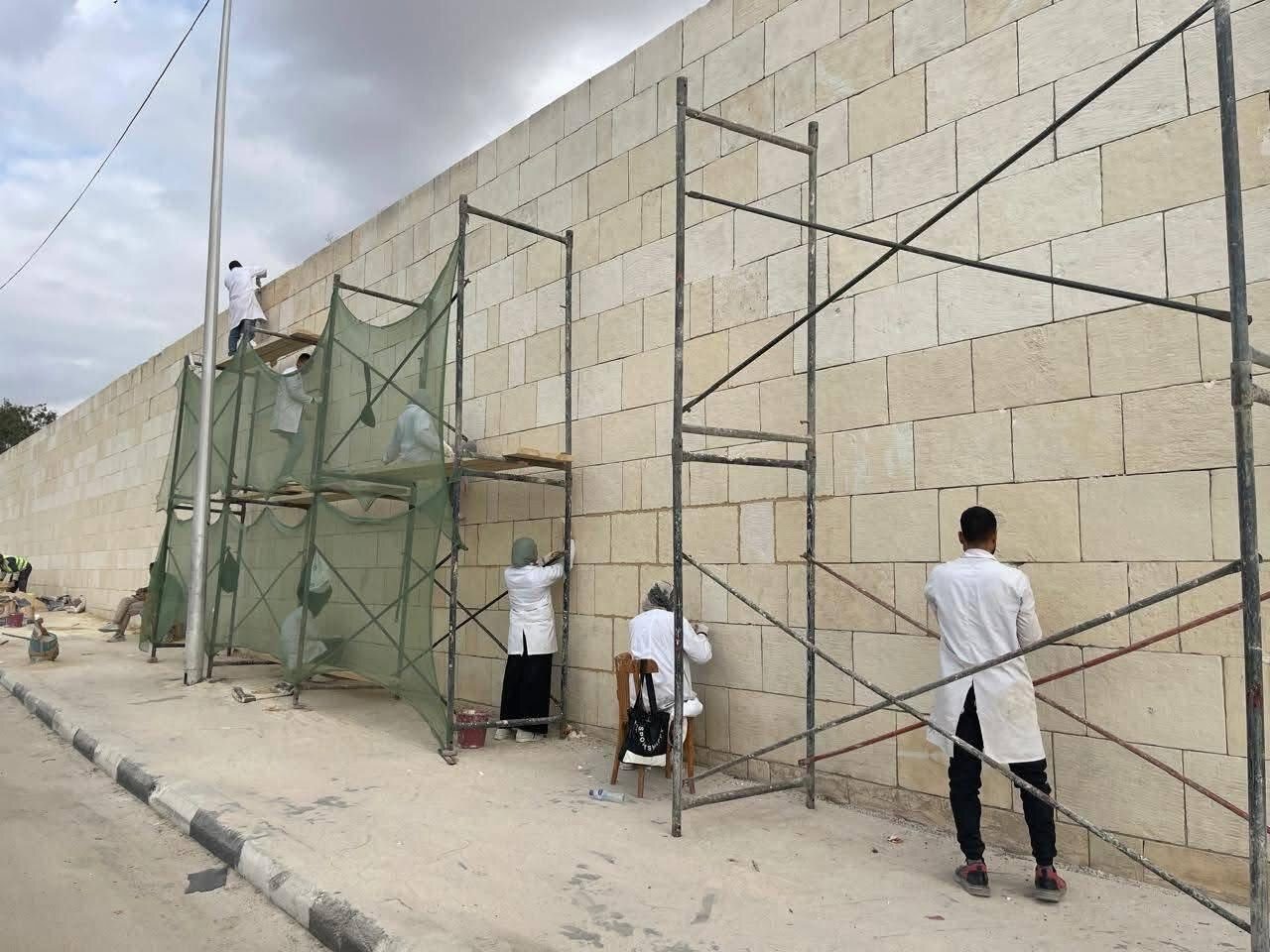 جدل في مصر بسبب تشويه معلم تاريخي.. والآثار ترد ببيان رسمي