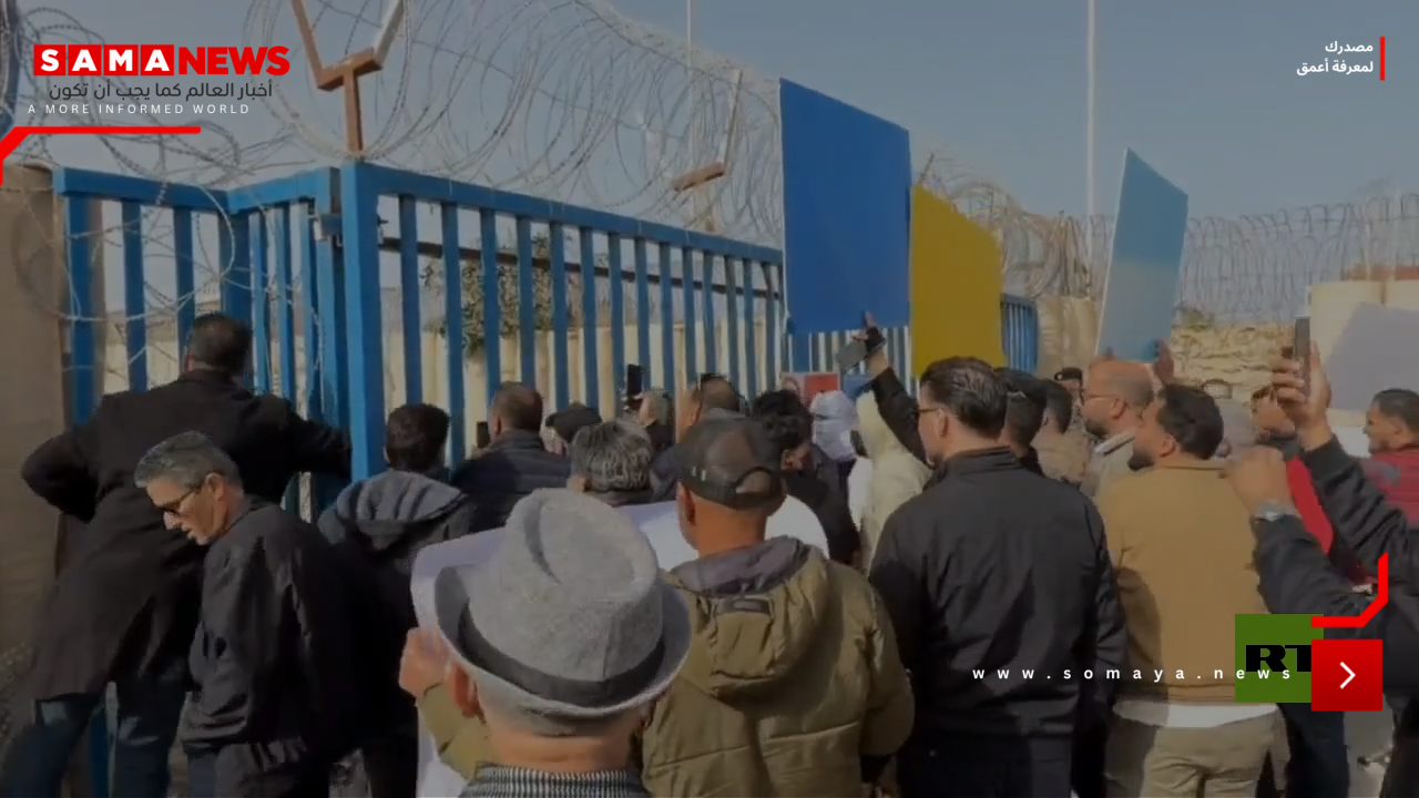محتجون أمام مقر بعثة الأمم المتحدة في طرابلس يطالبون بانتخابات عاجلة