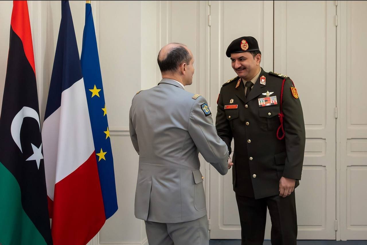 صدام حفتر يبحث في الإليزيه تعزيز التعاون العسكري والأمني بين ليبيا وفرنسا