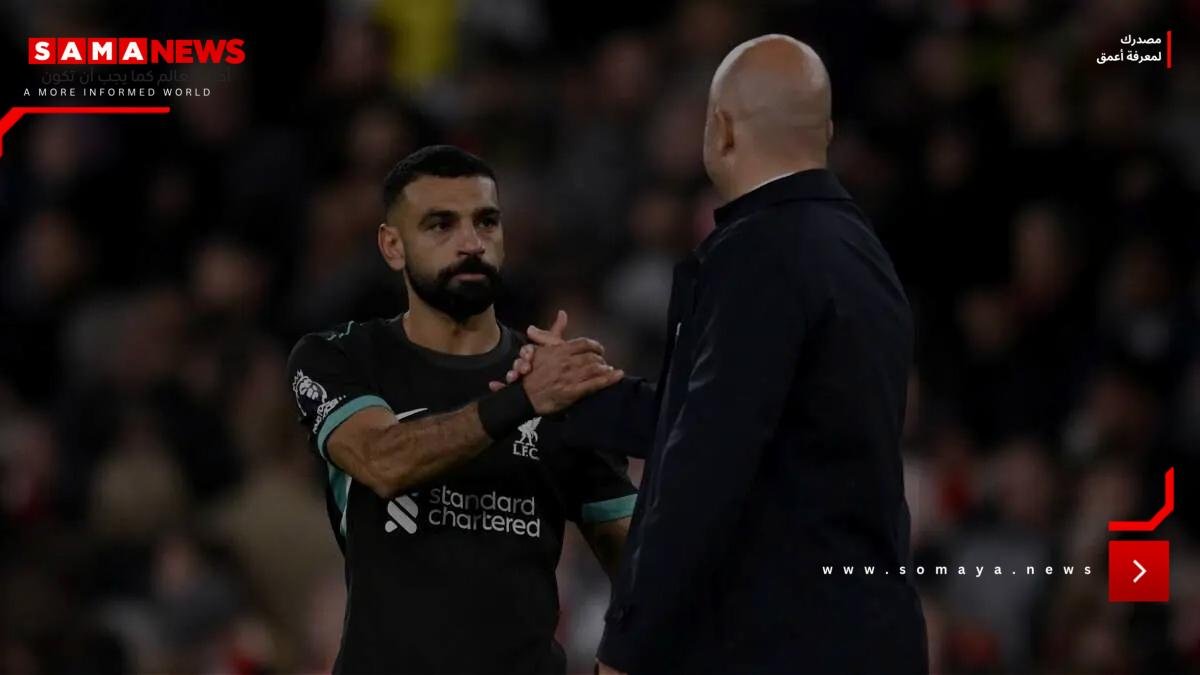 سلوت يوضح موقف محمد صلاح من الجلوس على دكة بدلاء ليفربول بشكل حاسم (فيديو)