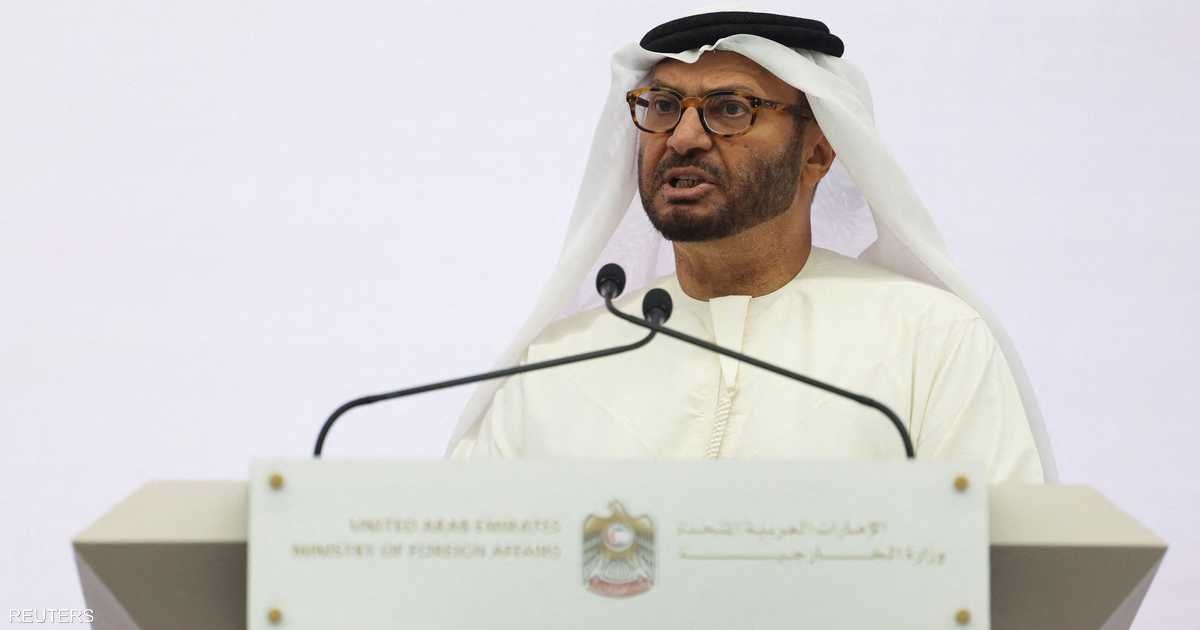 قرقاش: دحض بريطانيا مزاعم تسليح الإمارات للدعم السريع مهم