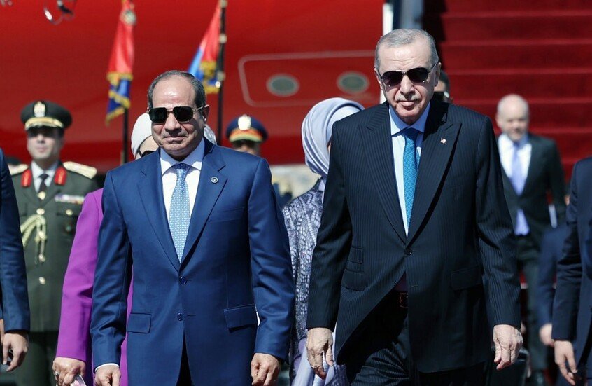 مصر وتركيا توقعان اتفاقية عسكرية بحضور السيسي وأردوغان