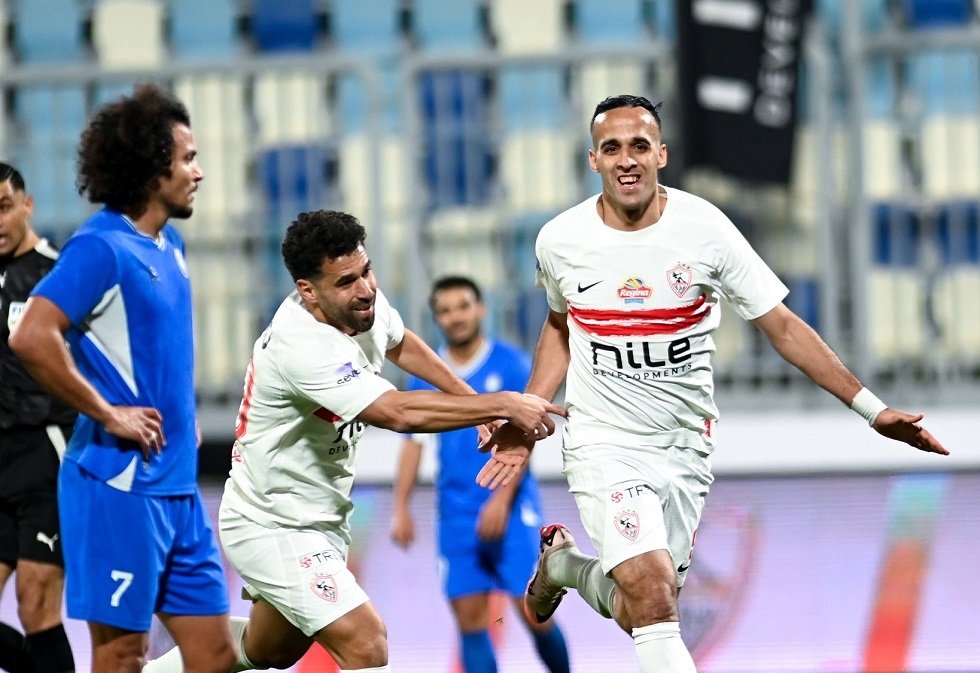 شاهد.. هدف الفوز للزمالك في مرمى سموحة