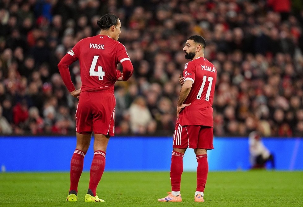 فان دايك يوضح موقفه من مستقبل محمد صلاح مع ليفربول