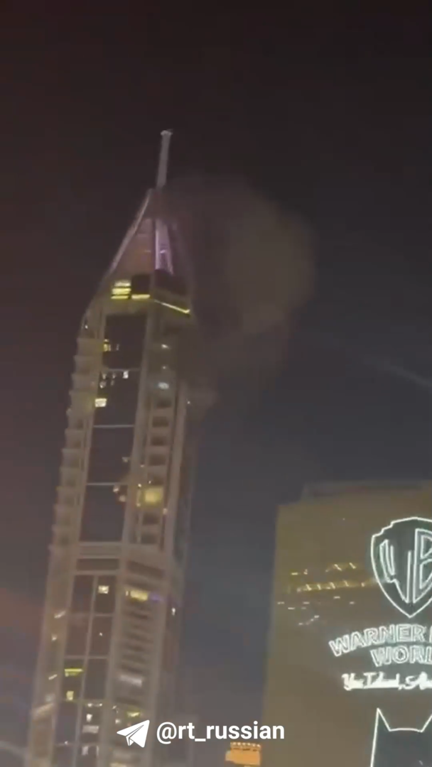 انفجار قوي يهز دبي وإصابة برج "مارينا 23"