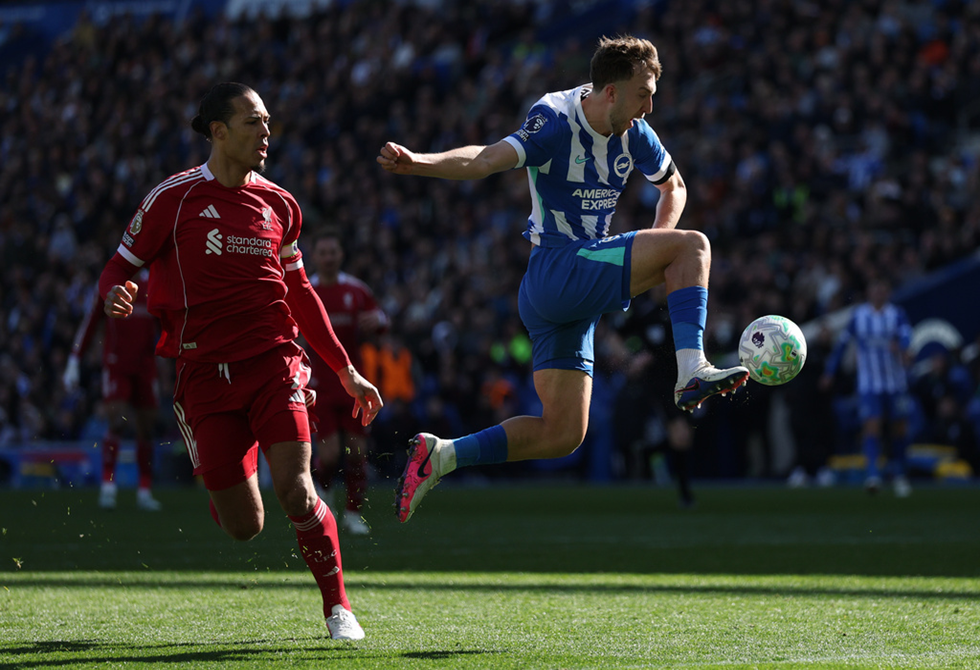 ليفربول يواصل نتائجه المتذبذبة ويسقط أمام برايتون