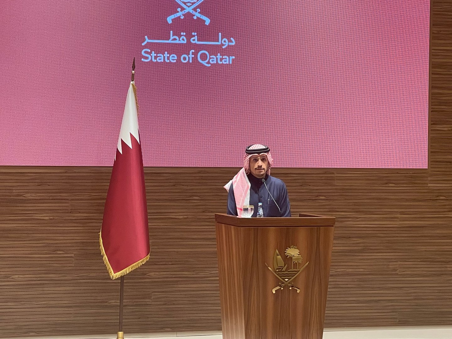 رئيس وزراء قطر يجري مباحثات مع وزراء خارجية السعودية والكويت والإمارات ومصر وتركيا بشأن تداعيات التصعيد