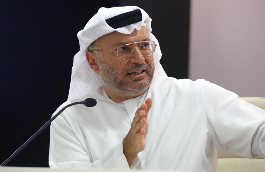 أنور قرقاش: لا نريد العداء مع إيران لكن لا توجد ثقة بهذا النظام