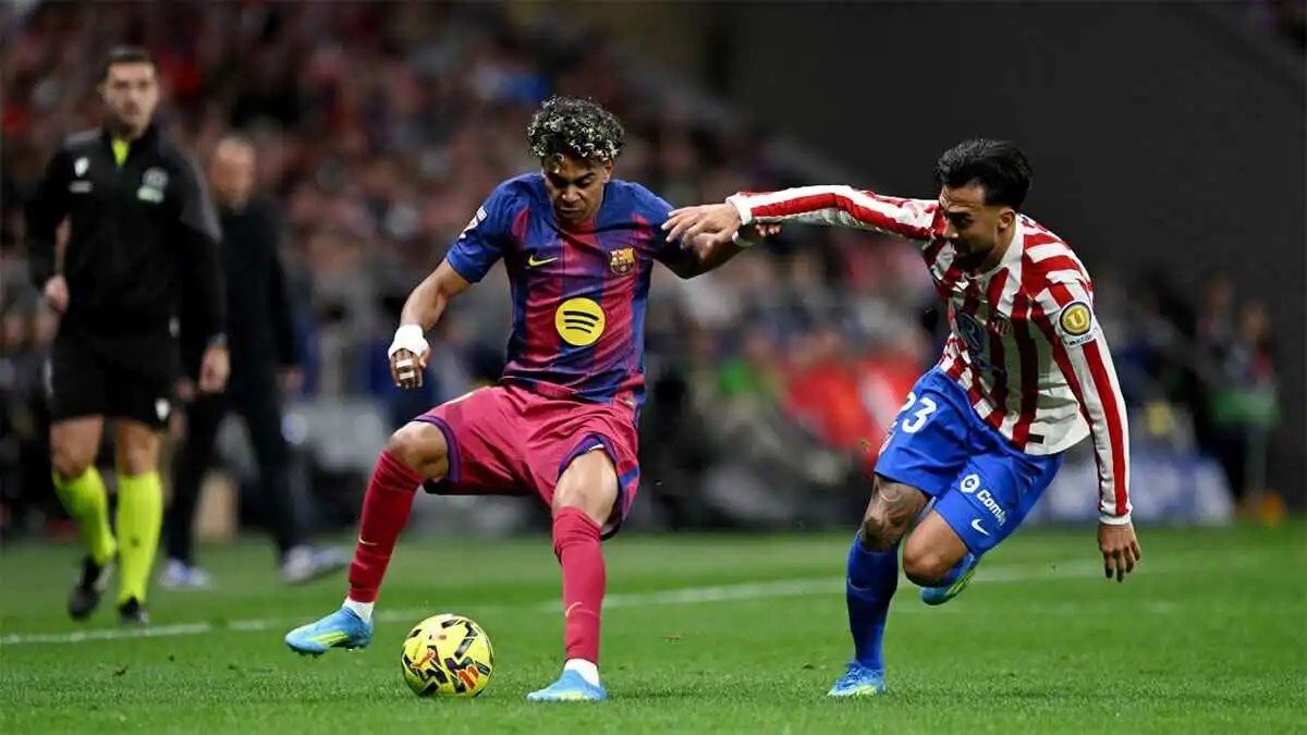 اليويفا يرد على شكوى برشلونة بشأن مباراة أتلتيكو مدريد في دوري الأبطال