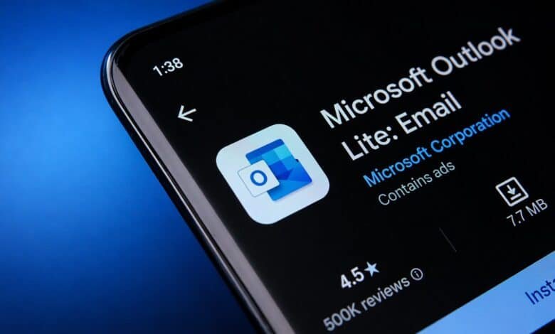 مايكروسوفت توقف تطبيق Outlook Lite بدءًا من مايو 2026