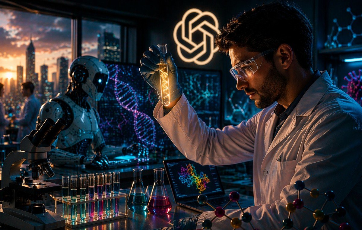 OpenAI تطلق نموذجًا جديدًا مخصصًا للأبحاث البيولوجية وتسريع اكتشاف الأدوية