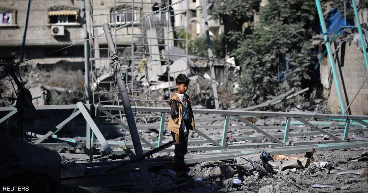 مقتل 5 عناصر شرطة في قصف إسرائيلي على قطاع غزة