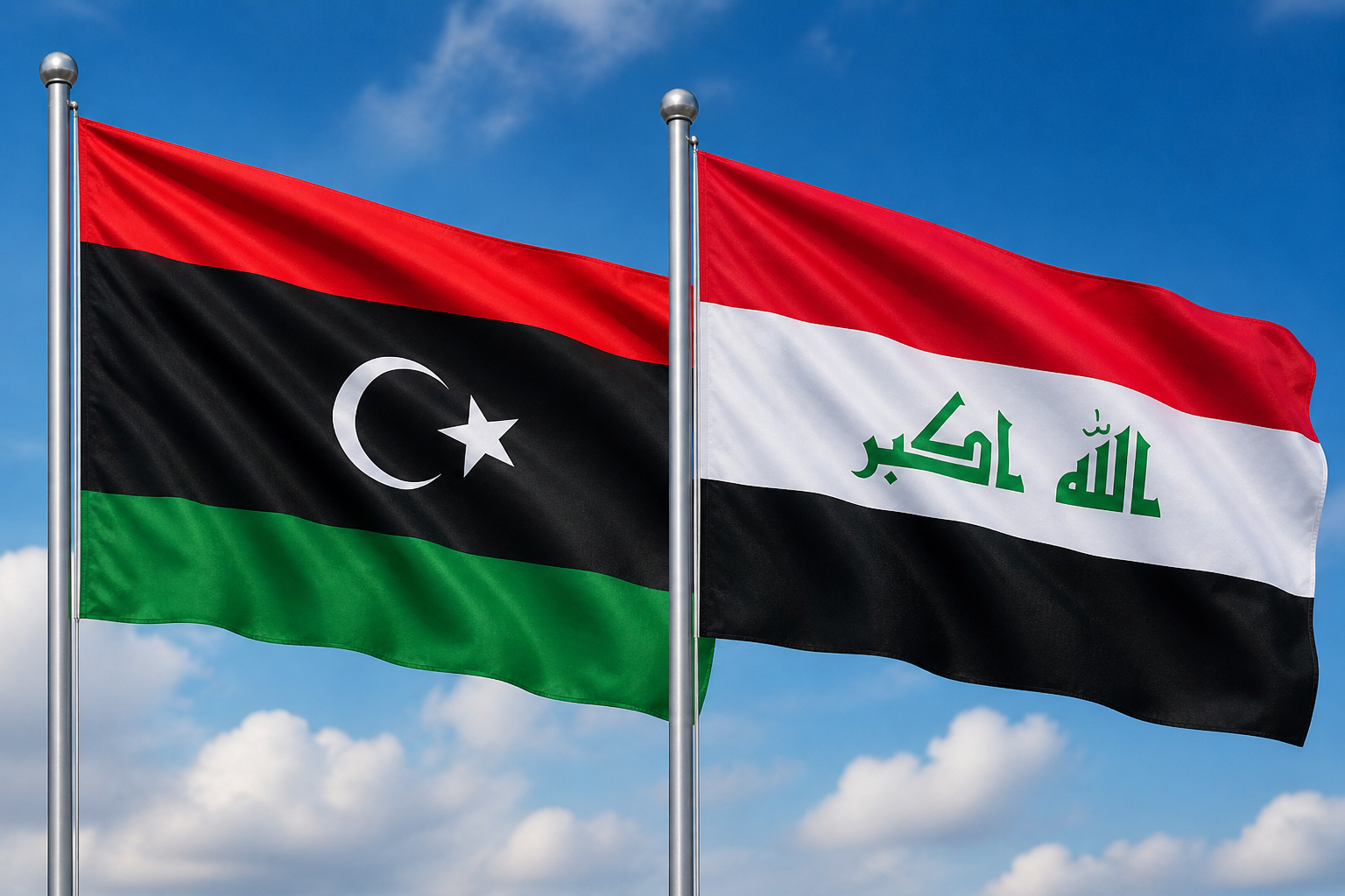 ليبيا والعراق يوقعان مذكرة تفاهم لتعزيز التعاون الثنائي