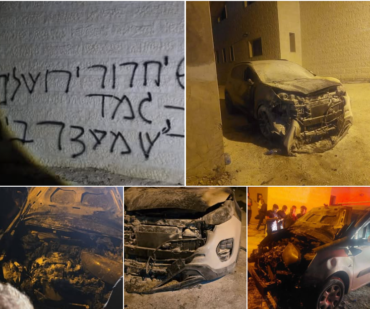مستوطنون يهاجمون منازل ويضرمون النار في مسجد ومركبات بالضفة الغربية