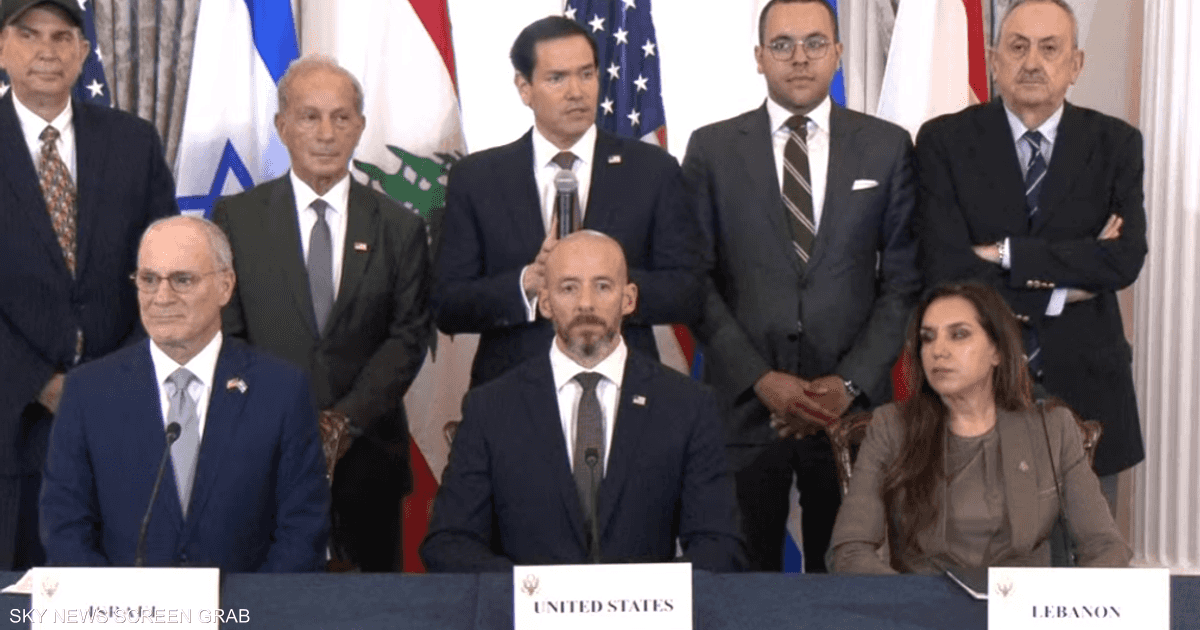توقيع اتفاق إطاري بين لبنان وإسرائيل بوساطة أمريكية