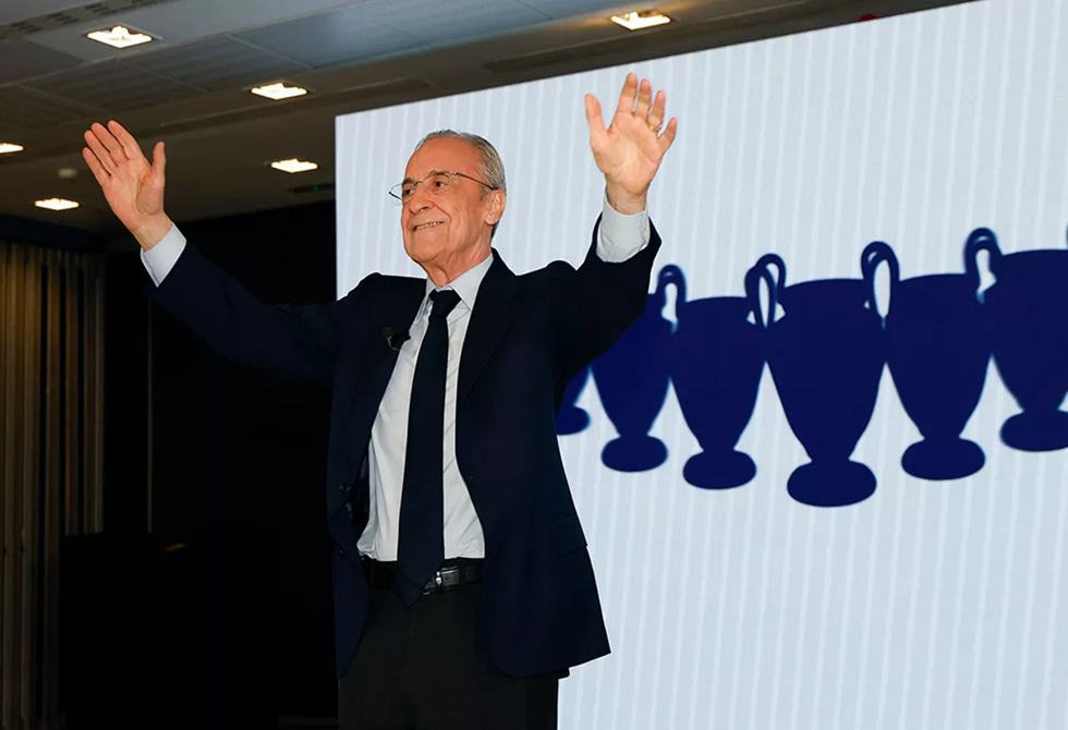 تمديد ولاية فلورنتينو بيريز رئيسًا لنادي ريال مدريد حتى عام 2030