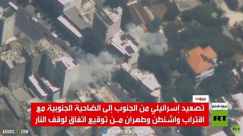 إسرائيل تنفذ غارات على الضاحية الجنوبية في بيروت