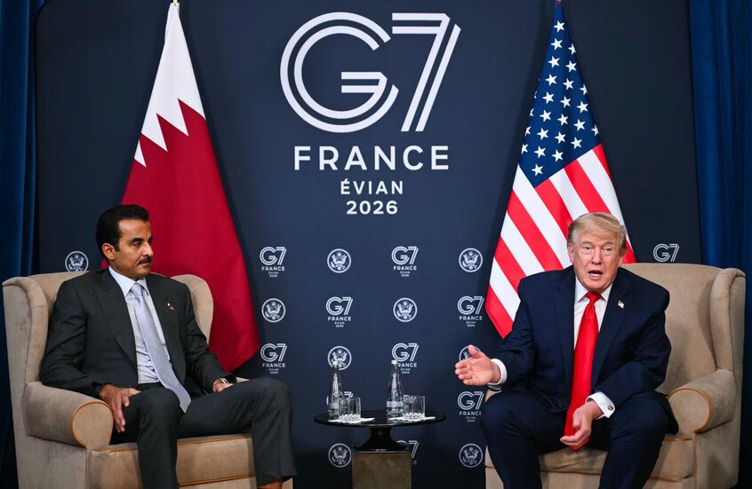 ترامب يتفقد طائرة الرئاسة الجديدة ويشيد بقطر: قدمت أفخم طائرة في العالم (فيديو + صور)